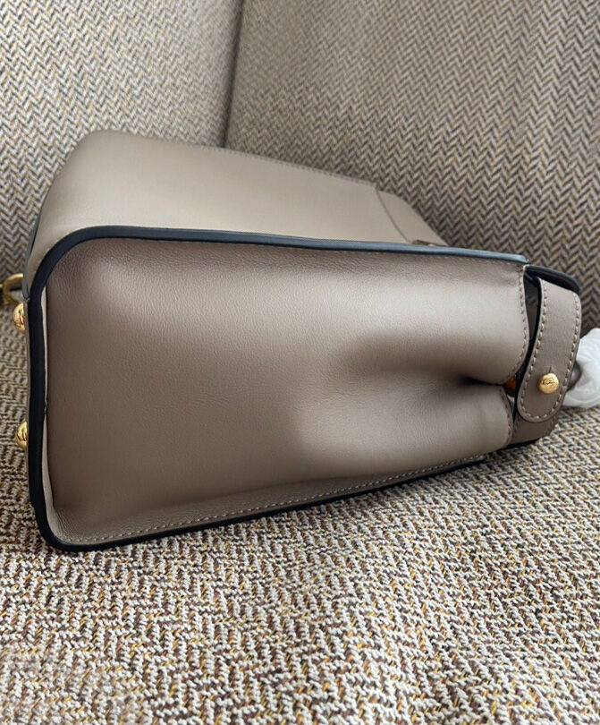 Fendi Peekaboo Medium Handbag 8BN290 Grey